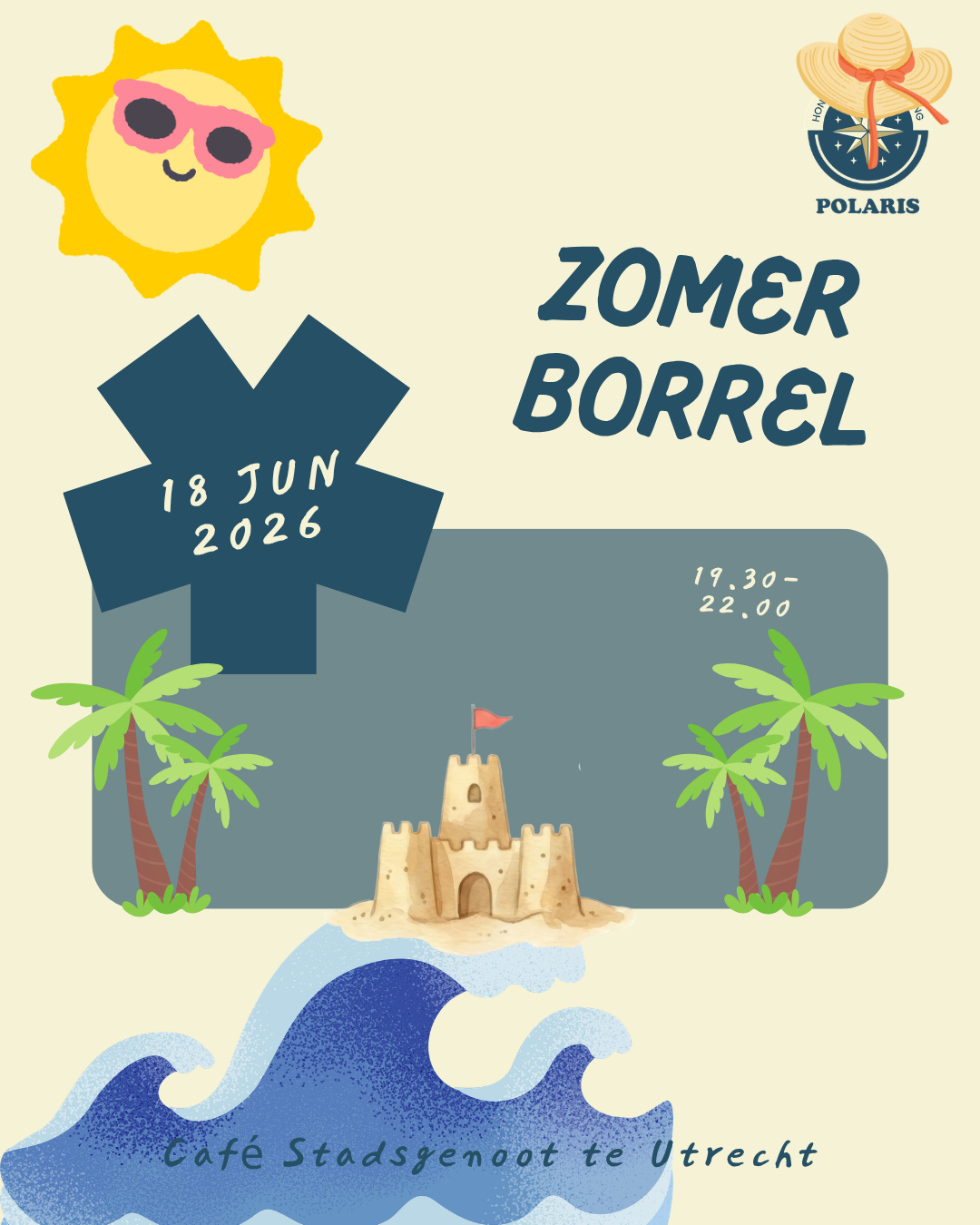 Zomerse borrel